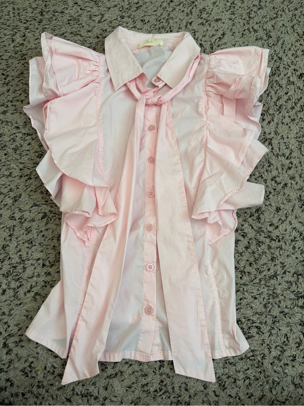 Hot & Delicious Pink Ruffled Top